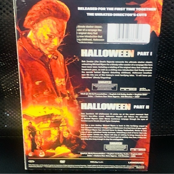 HALLOWEEN: Parts I & II DVD W/ Slipcover Rob Zombie Unrated Director’s Cut NEW - Picture 2 of 3